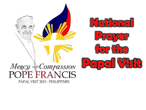 National Prayer - About the Philippines