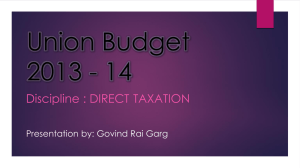 union budget 2013-14 FINAL