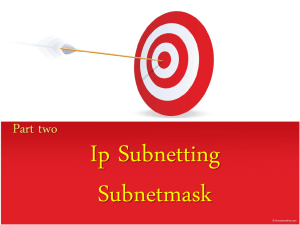 (IP) dan Subnet Mask