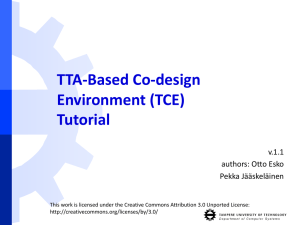 TCE_tour - TTA-based Co