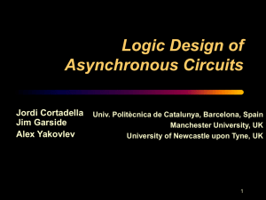 Introduction to basic concepts on asynchronous circuit design