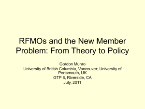 From Theory to Policy - Water Science and Policy Center