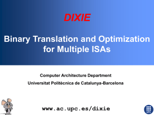 Dixie: A Retargetable Binary Instrumentation Tool
