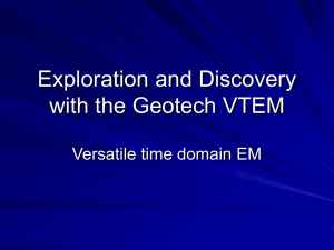 Exploration and Discovery with the Geotech VTEM Airborne