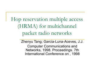 (HRMA) for multichannel packet radio networks