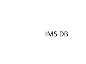 IMS DB Courseware - Mainframes Online Training