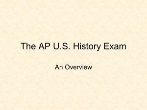 AP Exam PowerPoint