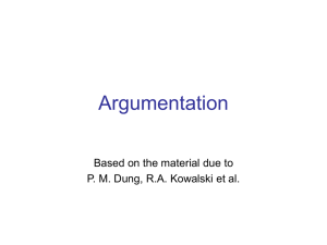 argumentation framework