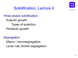 IISc solidification lecture 4