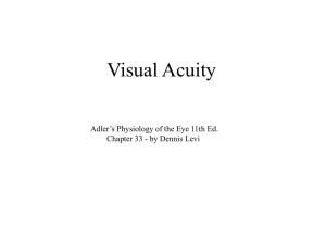 Visual Acuity - McGill Vision Research