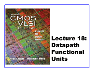 Lecture 18: Datapaths