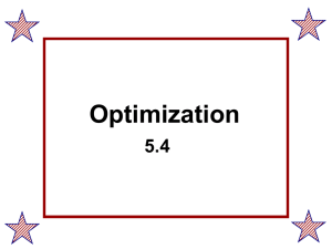 5.4 Optimization 2