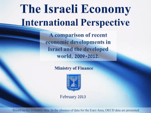The Israeli Economy International Perspective
