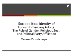 Sociopolitical identity