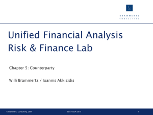Lecture 5 - Counterparty & Credit Risk