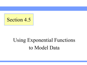 6-APP-Exponential Modeling