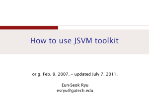 JSVM_tutorial_Eun_Ryu - Multimedia Communications with
