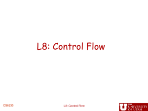 Control Flow