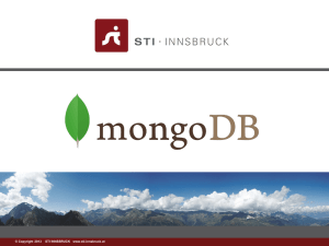 MongoDB - (OC) Working Group