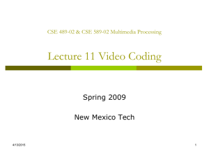 Lecture 11 - New Mexico Tech