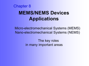 MEMS/NEMS Devices
