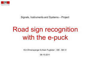 Road Sign Recognition Project
