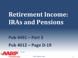 17 Retirement Income - Aarp-tax-aide
