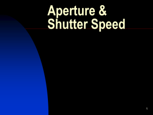 3_Aperture & Shutter Speed