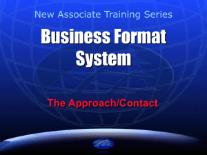 Business Format System - WFG-On