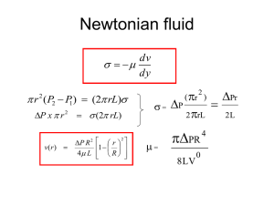 Non-Newtonian Fluids
