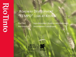 Lean Development at Kestrel