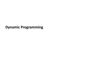 Dynamic programming by Minjie