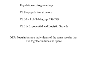 lect 5_Populations and life tables