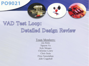 Detailed Design Review Presentation