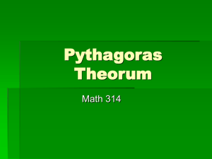 Pythagoras Theorum