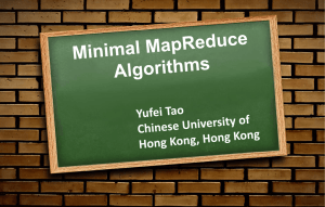 Minimal MapReduce Algorithms