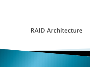 RAID Architecture