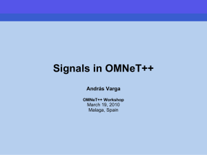 Statistics - International Workshop on OMNeT++