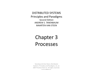 DISTRIBUTED SYSTEMS Principles and Paradigms Second Edition