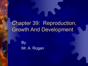 Chapter 45: Reproduction, Growth And Development