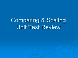 Comparing & Scaling Unit Test Review