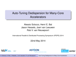 Auto-Tuning Dedispersion for Many-Core