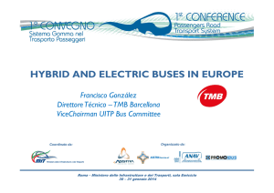 vice chairman UITP Bus Committtee, Tech. manager TMB