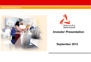 Investors Presentation - Sep 2012