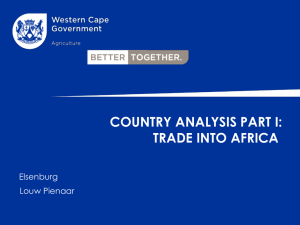 Africa Agenda - Country Analysis Part 1