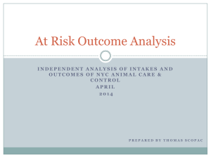 At Risk Outcome Analysis