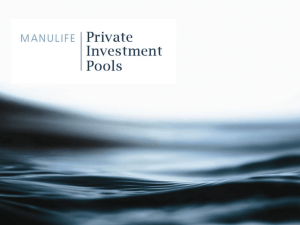 Manulife Financial | Private investment pools