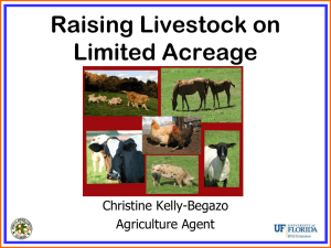 Adding livestock to increase farm sales and enhance sustainability
