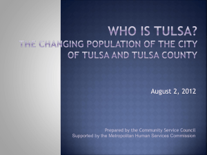 Who is Tulsa? - Community Service Council of Greater Tulsa