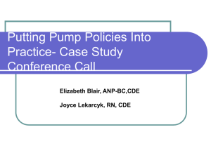 Pump Case Study - Joslin Diabetes Center